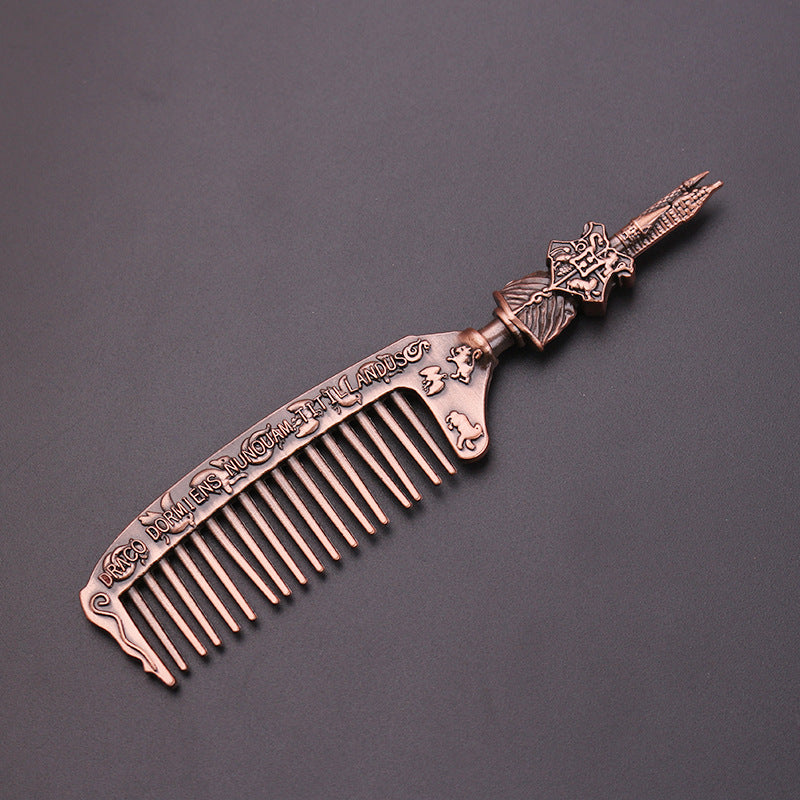 Harry Potter Retro Comb Hogwarts College Style Comb Peripheral Gift