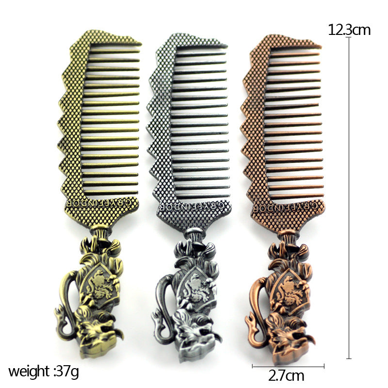 Harry Potter Retro Comb Gryffindor College Style Comb Peripheral Gift