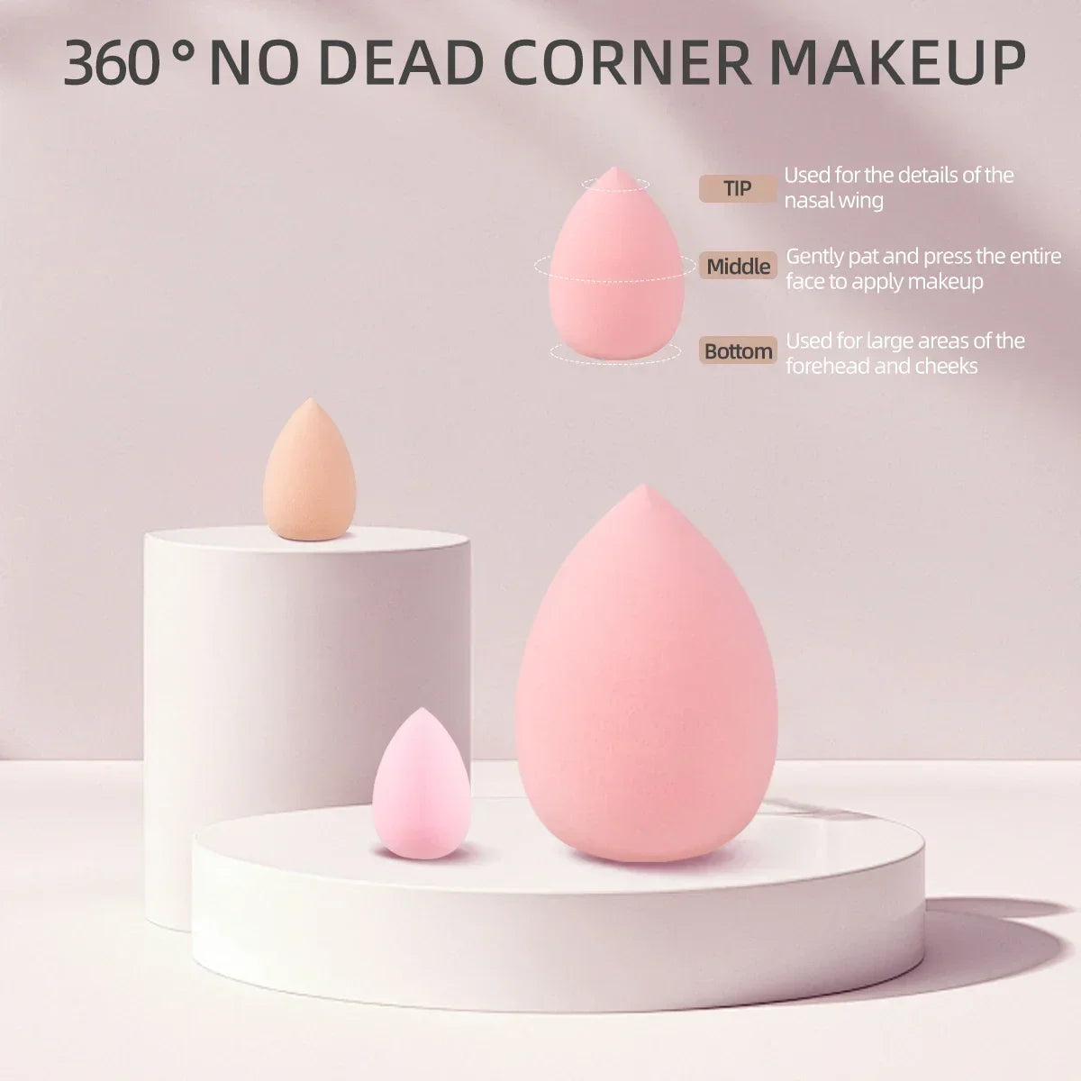 Makeup Brushes and Sponges Set